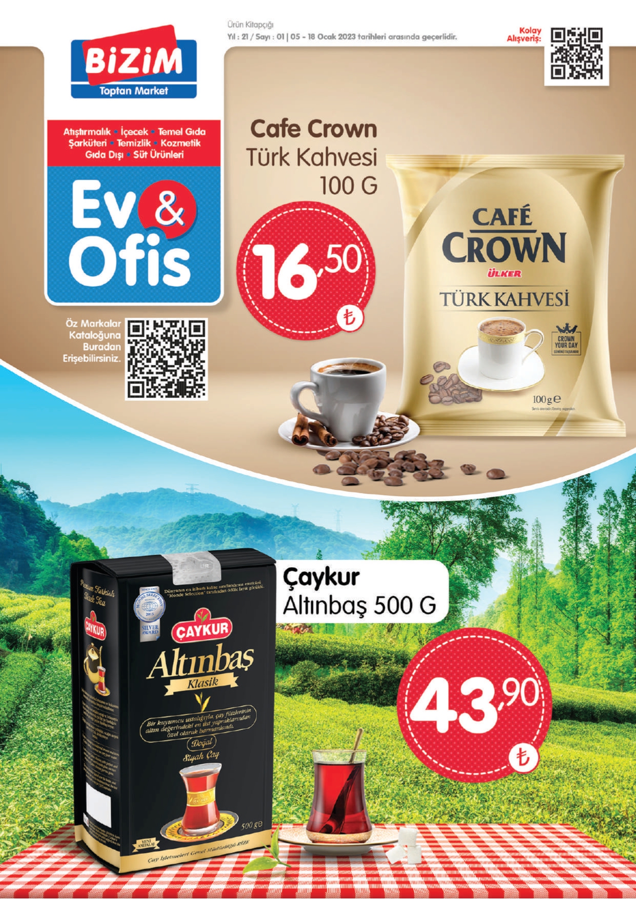 Bizim Toptan Market’te çay 67 TL, pirinç 38 TL, deterjan 20 TL! İşte 17 Ocak 2023 fiyat listesi