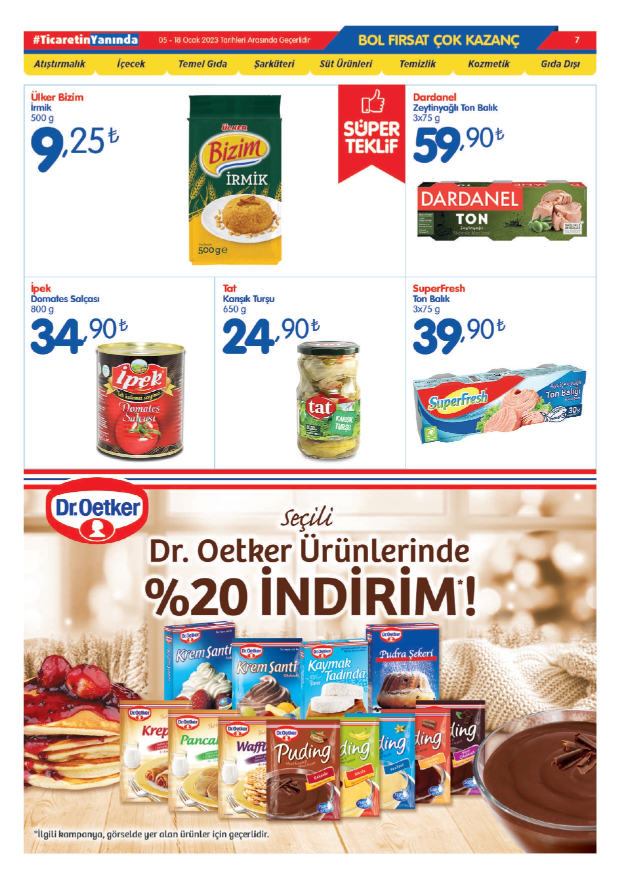 Bizim Toptan Market’te çay 67 TL, pirinç 38 TL, deterjan 20 TL! İşte 17 Ocak 2023 fiyat listesi