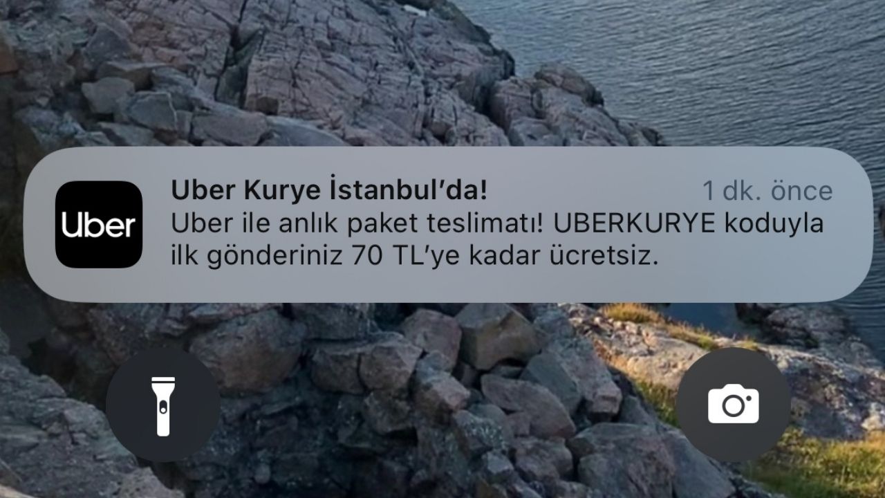 Uber Kurye hizmeti, İstanbul’da kullanıma sunuldu!