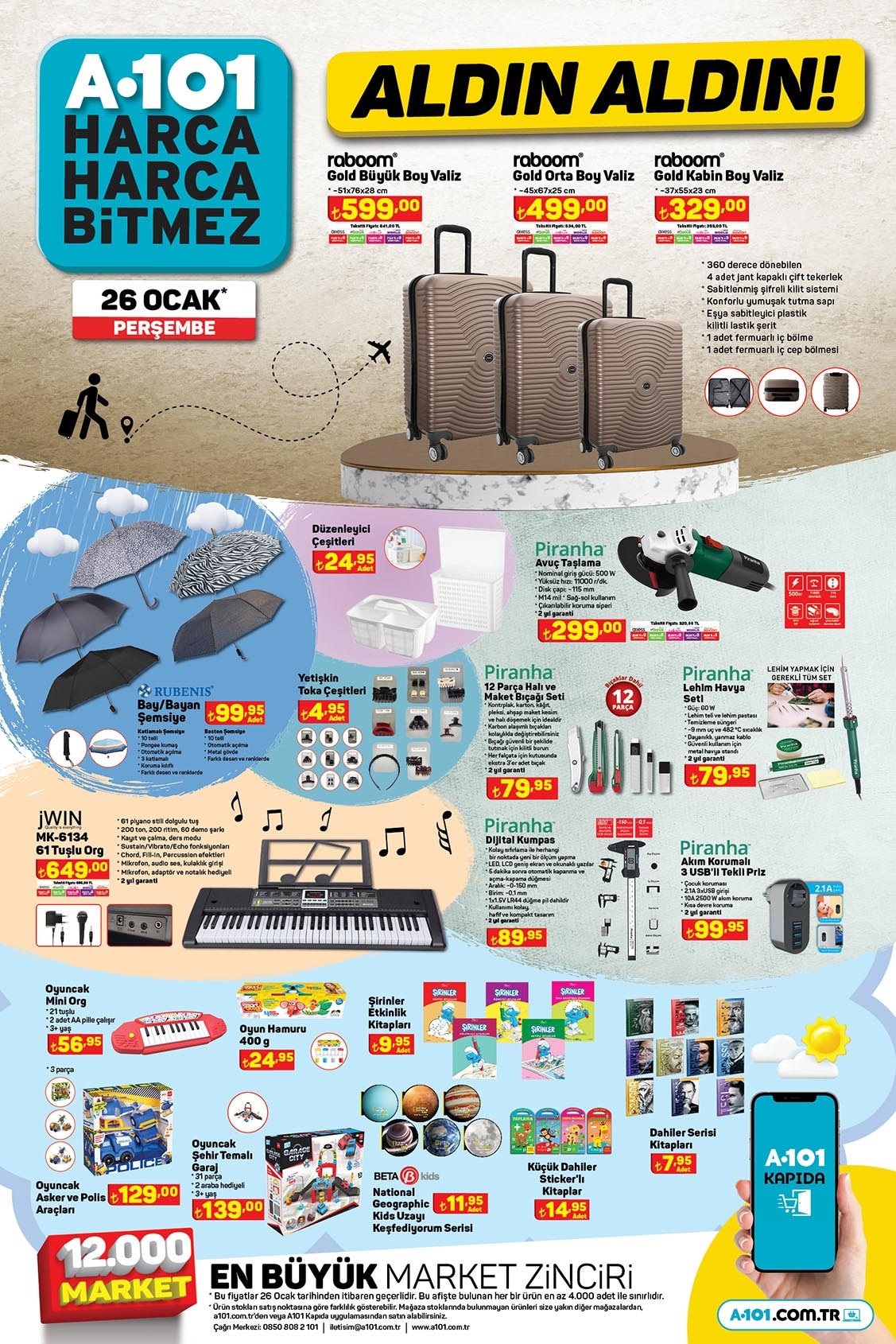 Çeyiz düzecekler müjde! A101 de bulaşık makinesi 4.699 TL! A101 kataloğu 26 Ocak 2023 fiyat listesi...