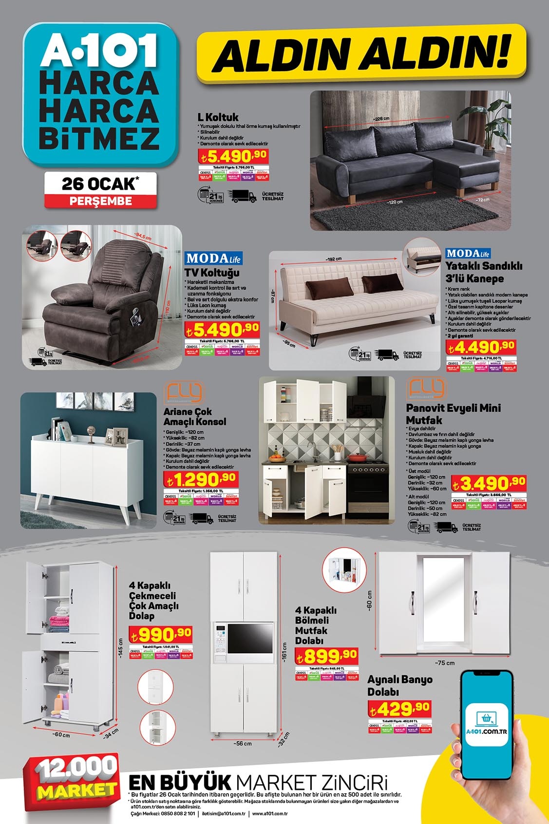 A101 de şarjlı diş fırçası 439 TL, crop kadın kazağı 69 TL uygun fiyatlarla satışta! İşte A101 kataloğu 26 Ocak 2023