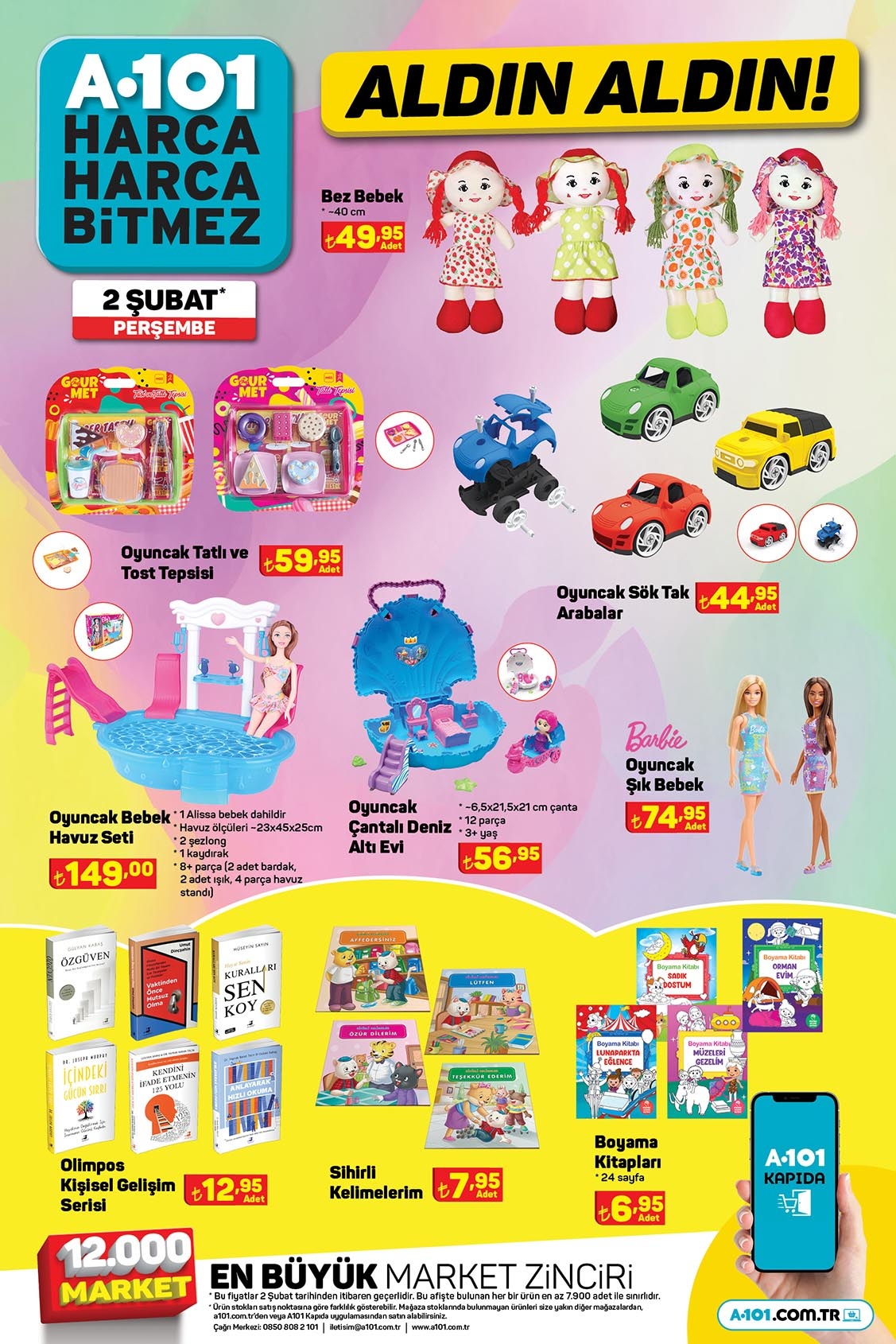 A101 2 Şubat katalog bombasını patlattı! Çeyiz düzecekler havalara uçacak! Çift kişilik baza 3.850 TL! 2 Şubat 2023...