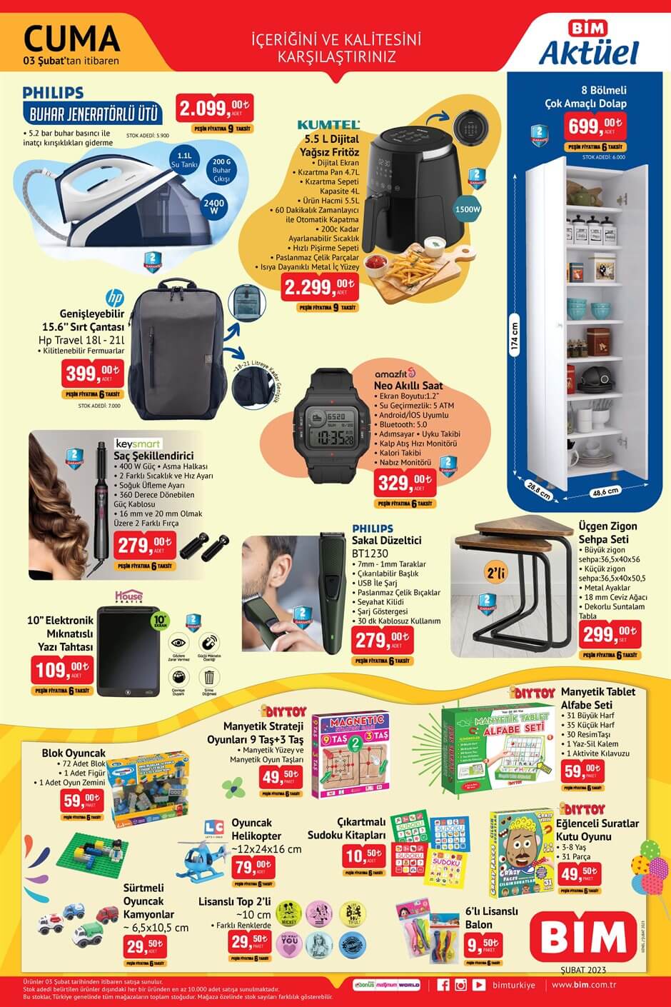 Çeyiz düzecekler müjde! BİM de 12 parça çay seti 109 TL! BİM online kataloğu 3 Şubat 2023 fiyat listesi