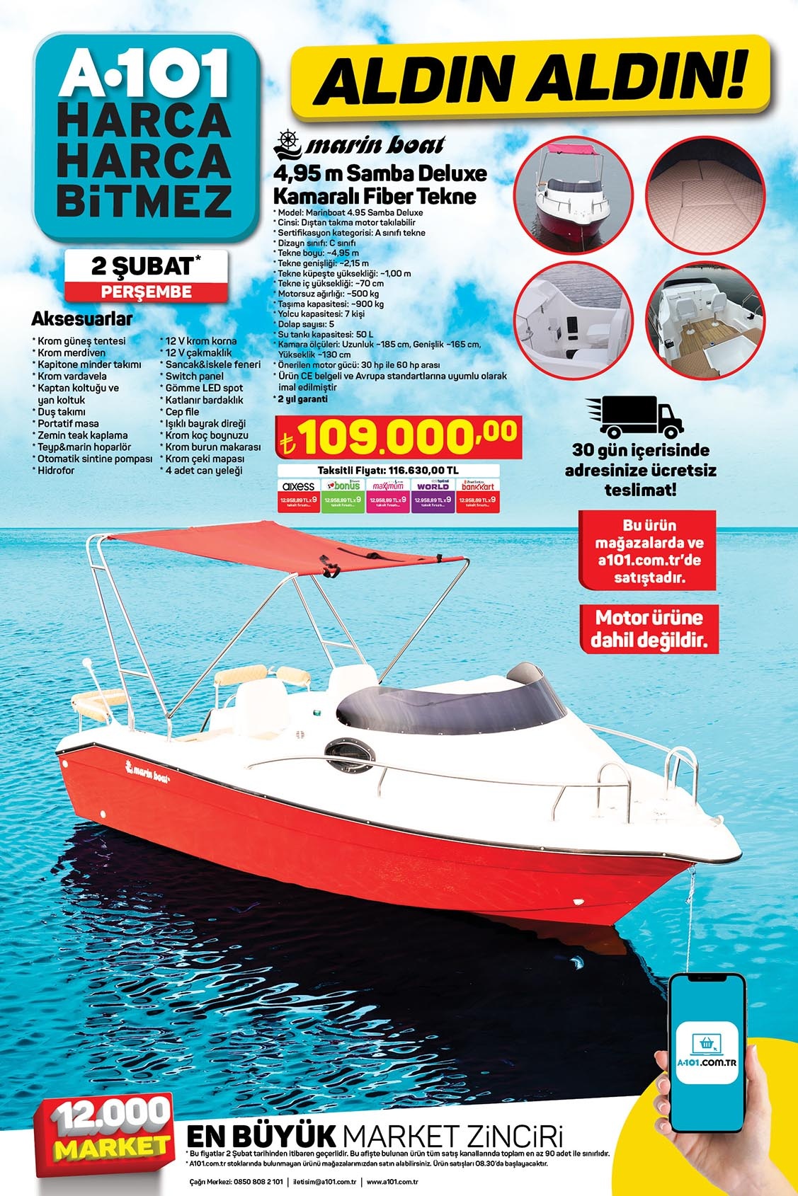 A101 yeni ay kataloğunu yayımladı! 9 kg toz deterjan 119 TL, çocuk bezi 169 TL! İşte 2 Şubat 2023 fiyat listesi