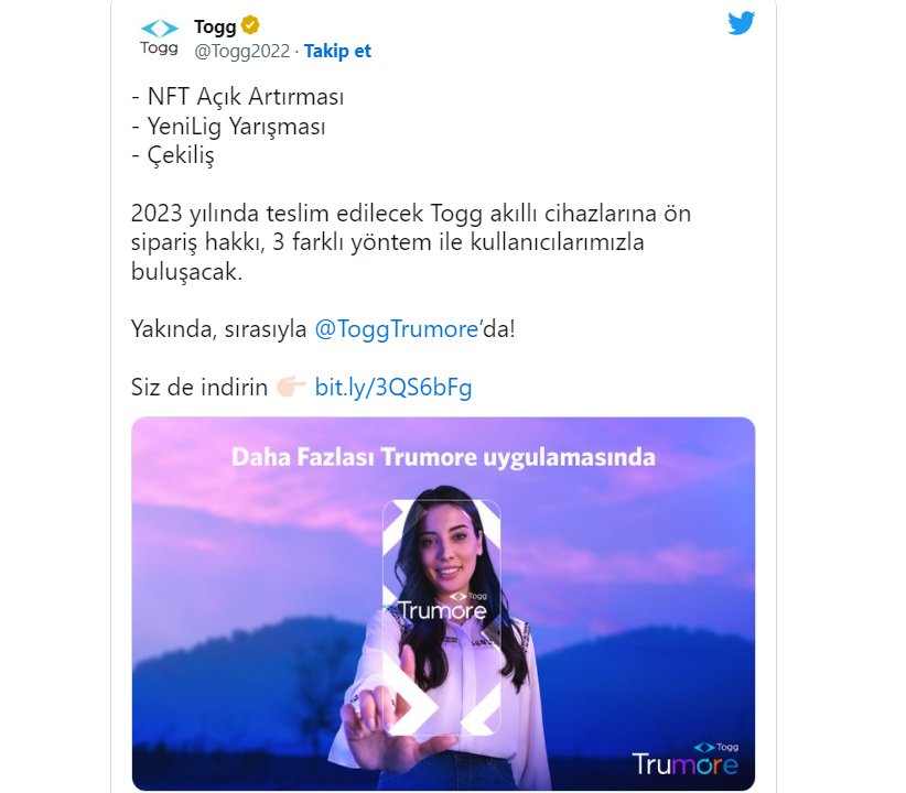 Togg sahibi olmak isteyenler için şartlar açıklandı! Üç farklı yöntem var! 5 Şubat ta başlıyor...