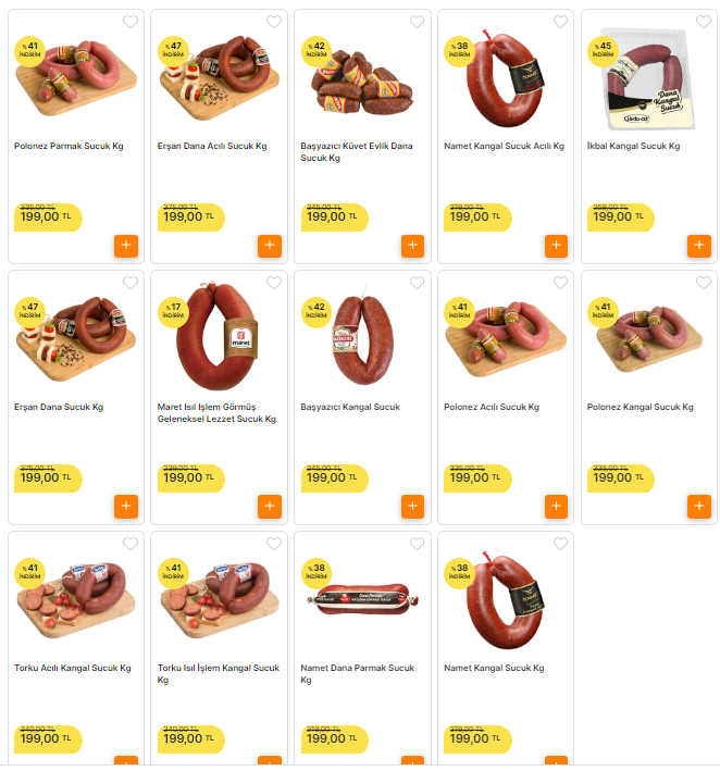 Migros ta tüm açık sucuklarda tek fiyat kampanyası başladı! İşte 2 Şubat 2023 fiyat listesi...