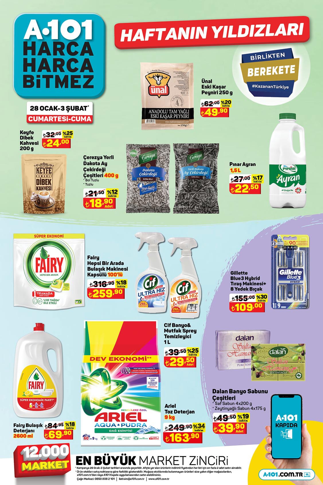 A101 öyle bir indirim yaptı ki! 250 gramlık eski kaşar 49,90 TL’ye düştü! 2 Şubat 2023 Fiyat Listesi