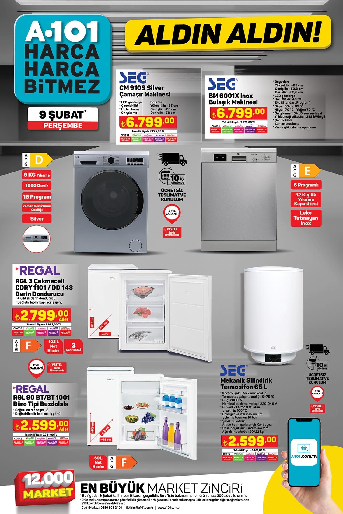 Çeyiz düzecekler müjde! A101 de Çaydanlık takımı 379 TL, Tencere 299 TL! A101 kataloğu 9 Şubat 2023 fiyat listesi