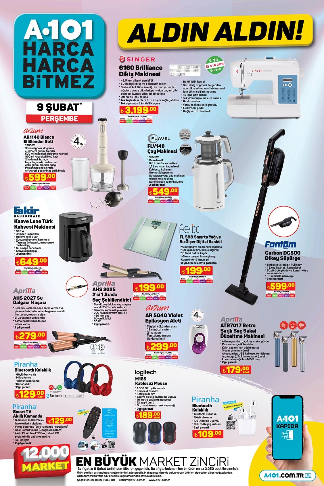 Çeyiz düzecekler müjde! A101 de Çaydanlık takımı 379 TL, Tencere 299 TL! A101 kataloğu 9 Şubat 2023 fiyat listesi