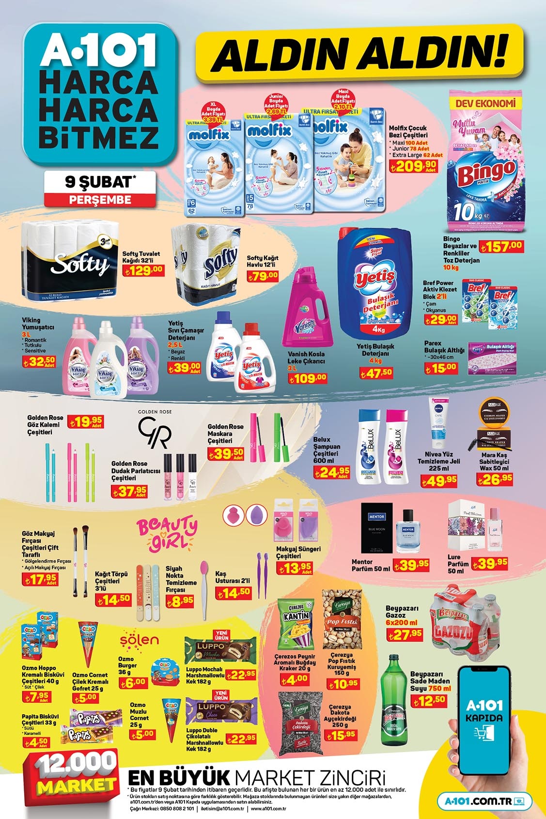 Çeyiz düzecekler müjde! A101 de Çaydanlık takımı 379 TL, Tencere 299 TL! A101 kataloğu 9 Şubat 2023 fiyat listesi