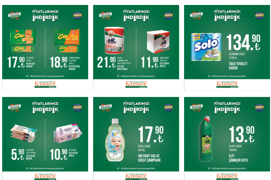 Tarım Kredi de çılgın indirim başladı! 1 kg Çaykur çay 76 TL ye düştü! İşte online katalog 5 Şubat 2023 fiyat listesi...