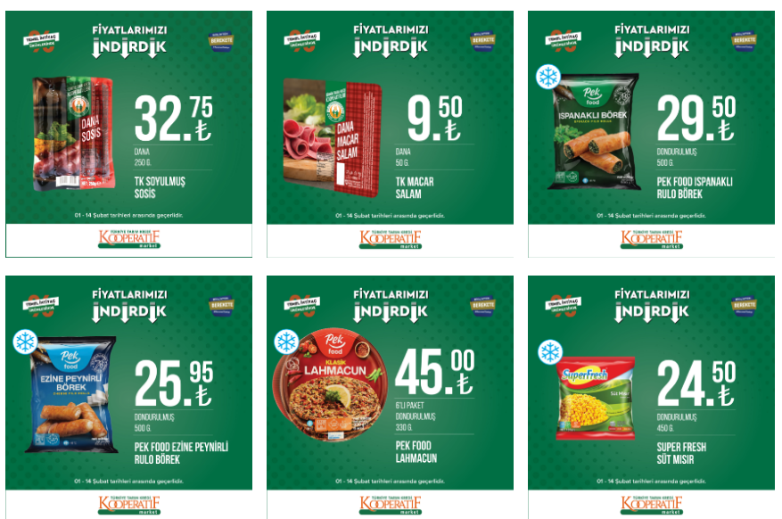 Tarım Kredi de çılgın indirim başladı! 1 kg Çaykur çay 76 TL ye düştü! İşte online katalog 5 Şubat 2023 fiyat listesi...