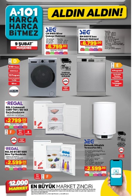 Fırsat bu fırsat! A101 de televizyon fiyatını duyanlar markete akın etti! Bu fırsatı kaçıran çok üzülür