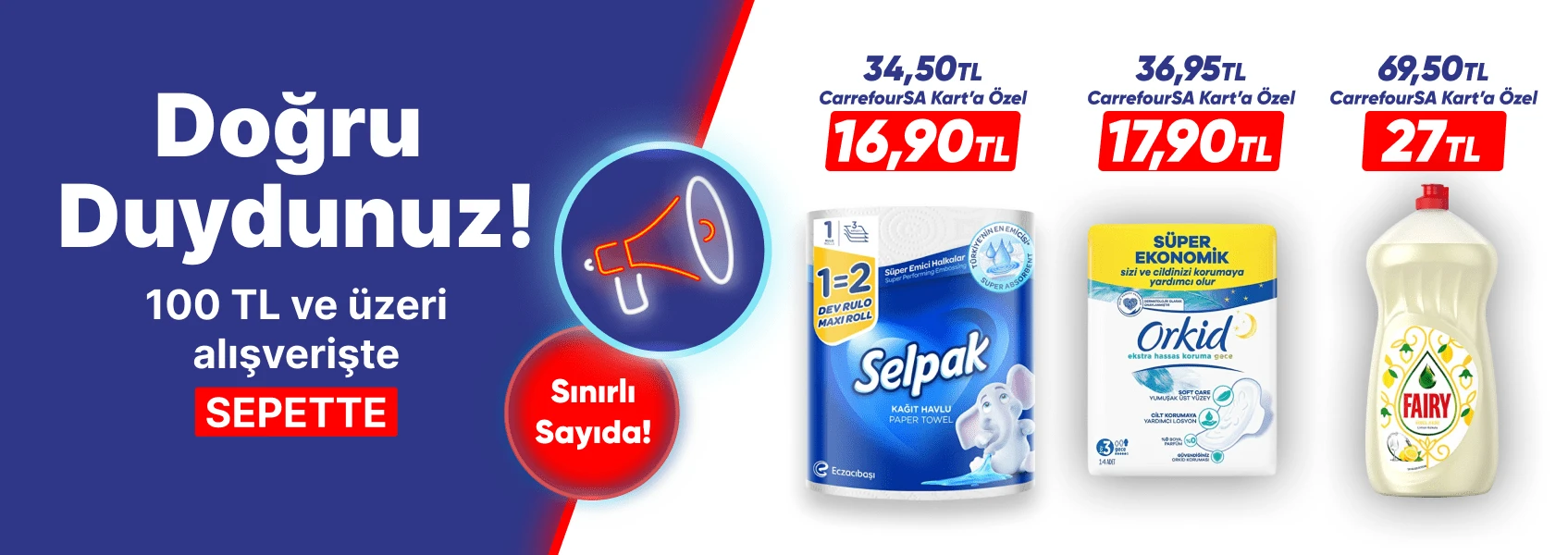 Carrefoursa da deterjan ve ayçiçek yağı fiyatları dipte! En az 30 TL cepte! 6 şubat 2023 Fiyat Listesi…