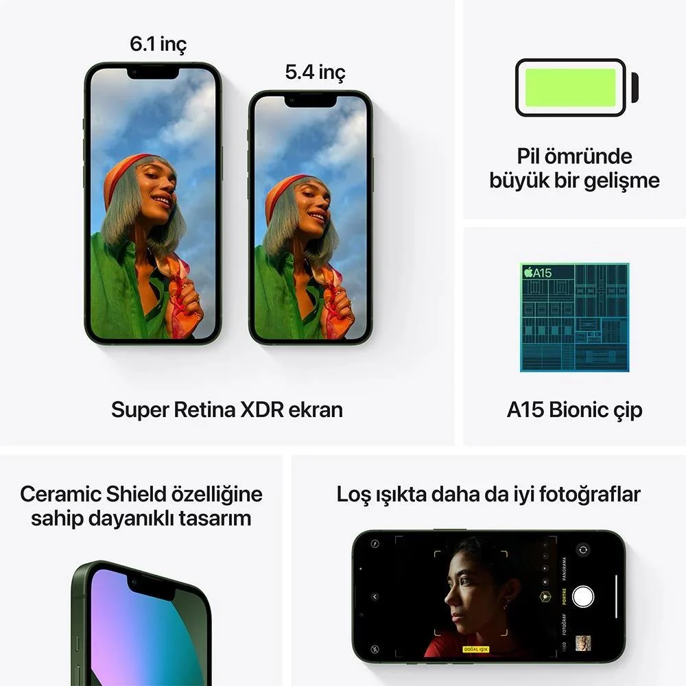 iPhone 13 indirimi bekleyenler müjde! iPhone 13 özellikleri neler? 6 Şubat 2023 Fiyat Listesi