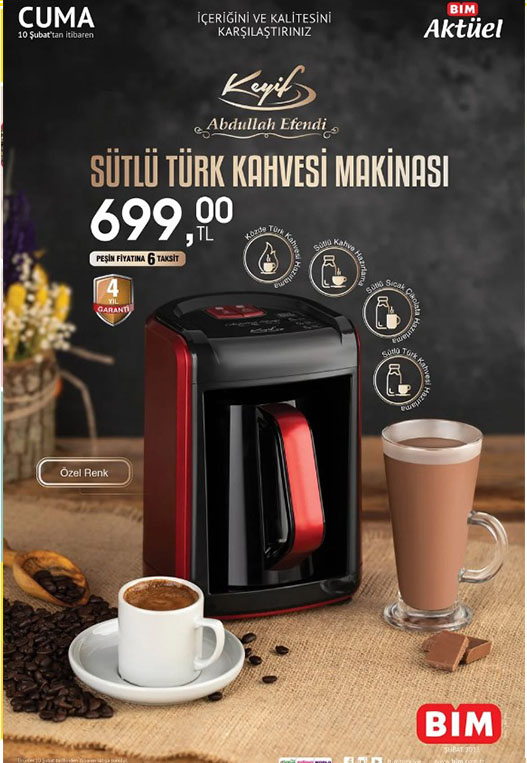 Bim in bu fırsatı kaçmaz! Kahve makinasına öyle bir indirim yaptı ki 2 gün bile bekleyemeyeceksiniz bile