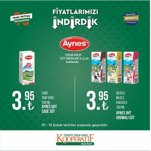 O marketten her ürüne indirim! Filelerinizi ve poşetlerini alın mutfağınızı doldurun