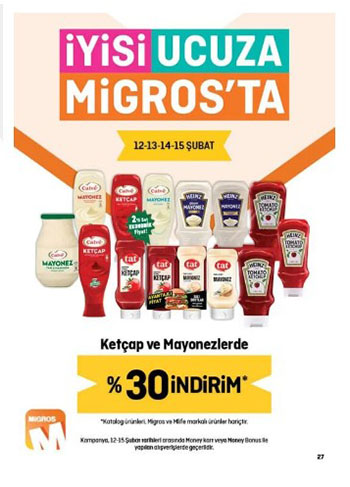 Migros yine yaptı yapacağını! O ürünler indirimde! Fırsatı kaçırmayın..indirimi unutmayın