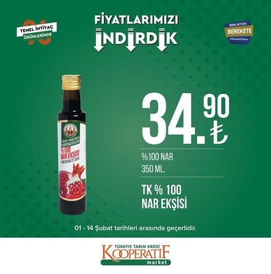 Tarım Kredi Markette dana sosis 32,75 TL, İzmir Tulumu 400 gram 59,90 TL! 13 Şubat 2023 Fiyat Listesi