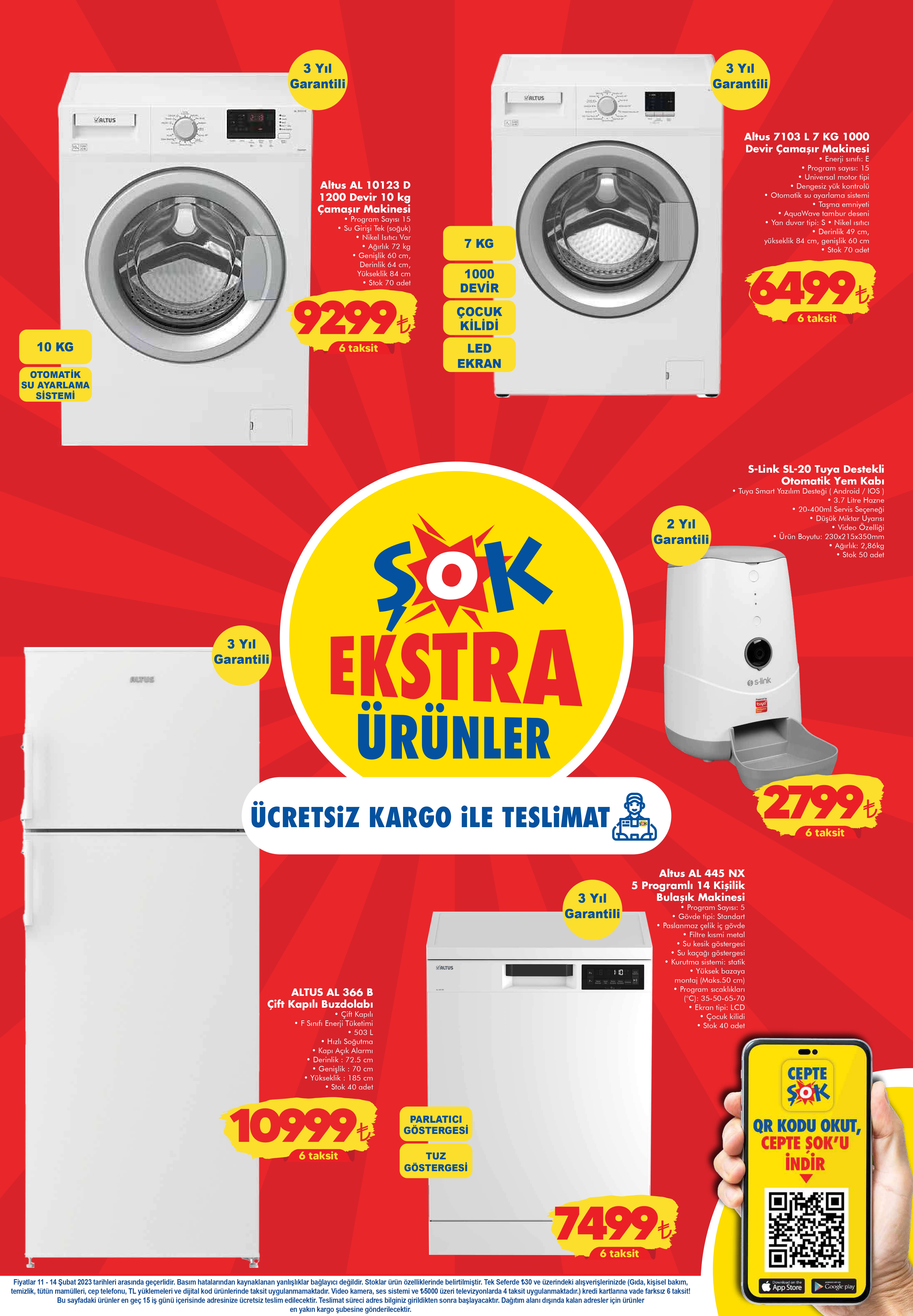 ŞOK Market ten son dakika! Hemen buraya koşun! Sabah kapıda kuyruk olacak! 14 Şubat 2023 fiyat listesi...