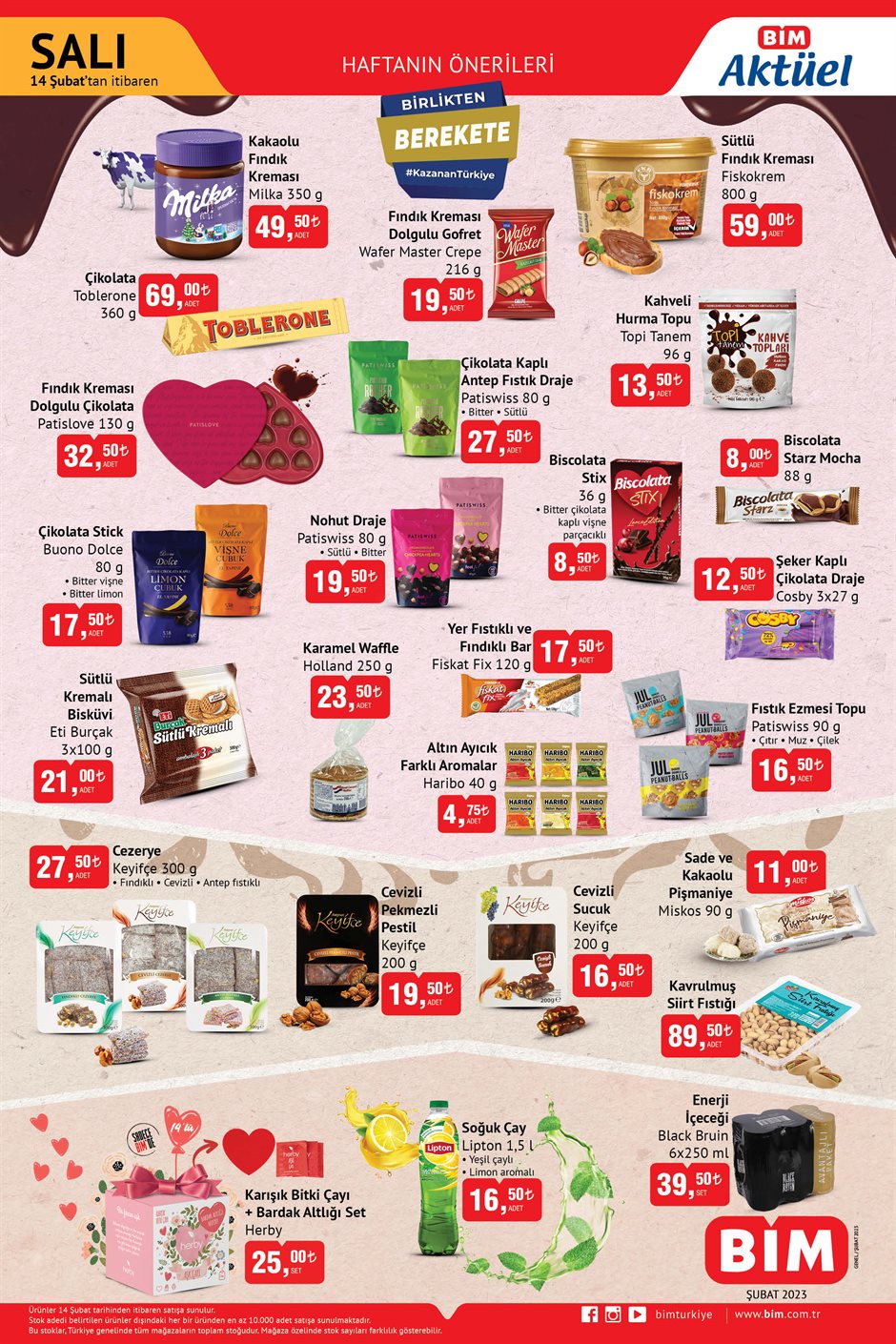 BİM de 5 litre çamaşır suyu 79 TL, yumuşatıcı 22 TL! BİM de bomba indirim başladı! 14 Şubat 2023 fiyat listesi