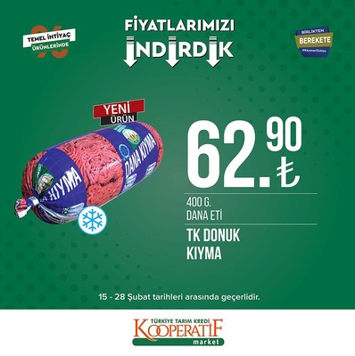 Tarım Kredi’de tam yağlı beyaz peynir 79,90, tam yağlı kaşar peyniri 99,90 TL! 16 Şubat 2023 Fiyat Listesi