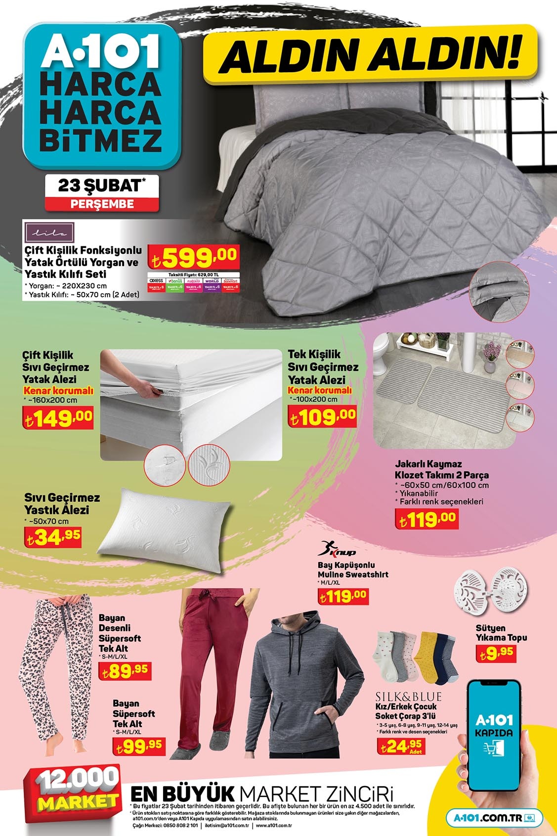 A101 de çamaşır kurutmalığı 219 TL, ütü masası 329 TL, 4+1 merdiven 39 TL! A101 kataloğu 23 Şubat 2023 fiyat listesi