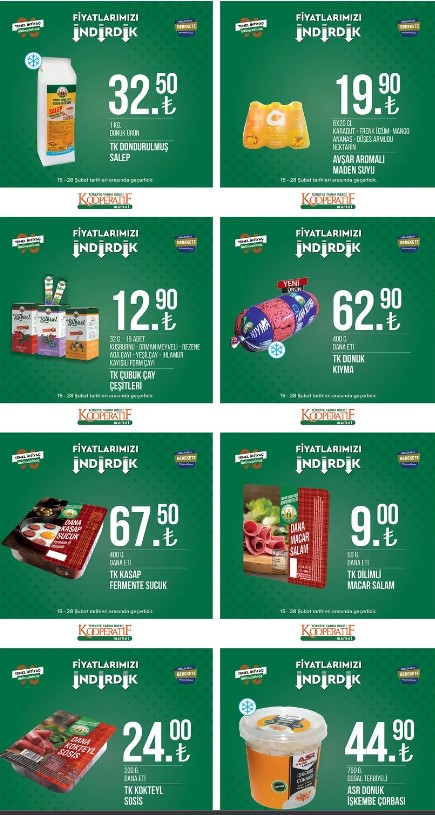 O markette çay 44 pirinç 28 TL! Ayın 28 ine kadar vaktiniz var! Acele edin