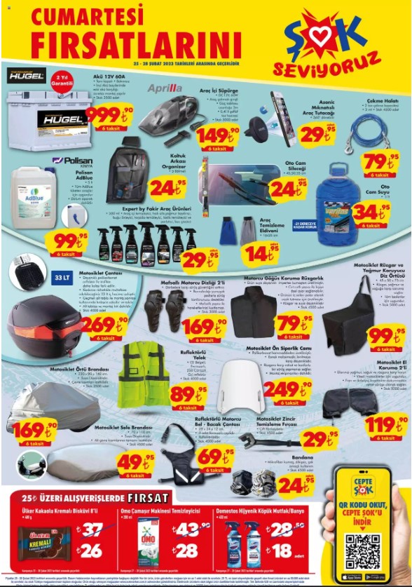 ŞOK market yine kuyruk oluşturacak ürünlerle hafta sonuna giriyor! Paranızı ayarlayın 25 Şubat ı kaçırmayın