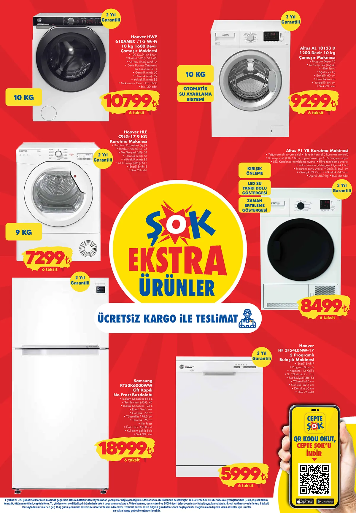 ŞOK Market te çılgın indirim başladı! 25 TL lik alışveriş yapan peş peşe indirimi kapacak! ŞOK kataloğu 25 Şubat 2023