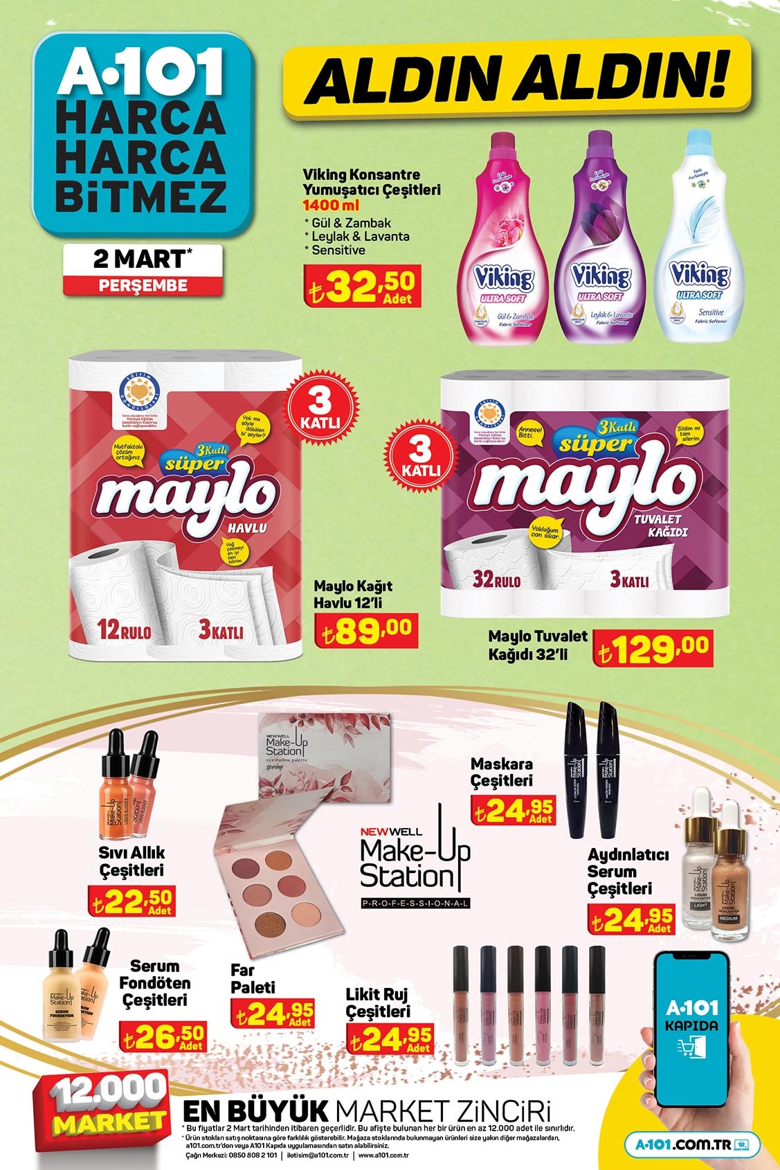 A101 yeni ay kataloğunda 1 litre termos 79 TL, Manuel rende 149 TL! A101 online yeni kataloğu 2 Mart 2023 fiyat listesi