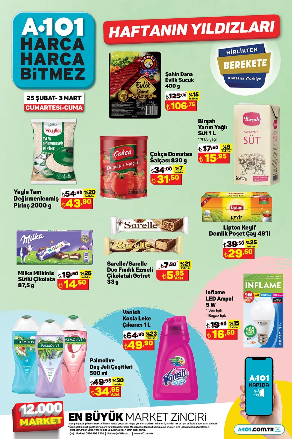 A101 de 10 TL alışveriş yapan 129 TL olan ürünü 59 TL ye alacak! Sepet dolduracak fırsat başladı! 27 Şubat 2023 kataloğu