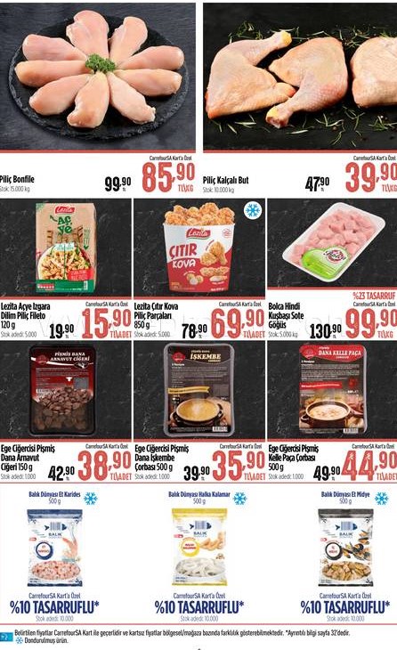 Carrefour dan indirim bombardımanı ! Öyle fiyatlar var ki buzluğunuzu et dolduracak