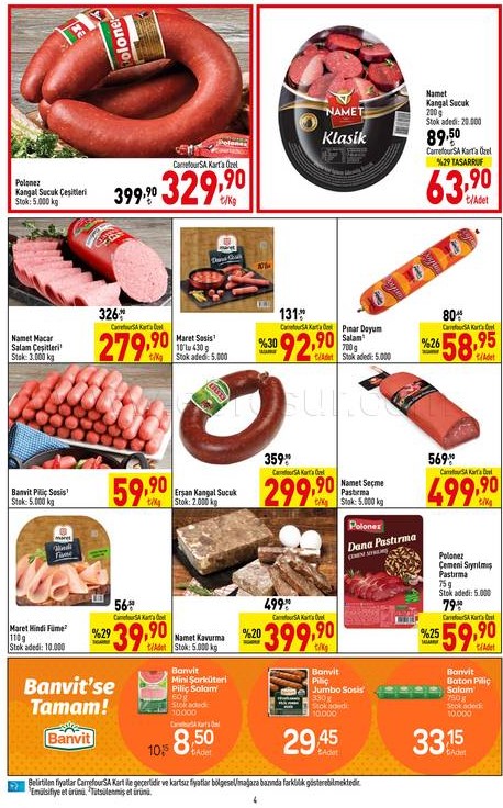 Carrefour dan indirim bombardımanı ! Öyle fiyatlar var ki buzluğunuzu et dolduracak