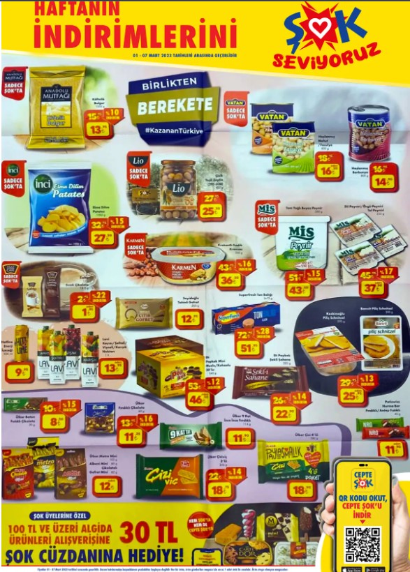 Şok ta zeytin 25.50 bulgur 13.95! Bu fiyatlar bir daha yapılmayabilir! Şok ta bomba etkisi yapan indirimleri kaçırmayın