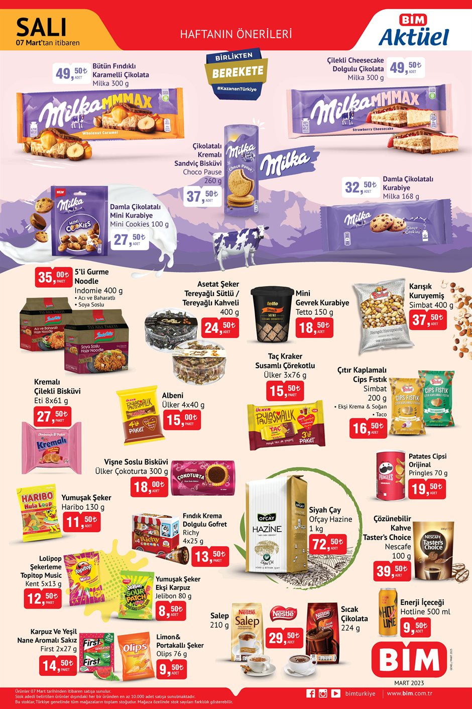 BİM de 8 kg Bingo deterjan 139 TL, 8 li tuvalet kağıdı 26 TL! Mart ayının ilk indirimleri peş peşe geldi! 7 Mart 2023