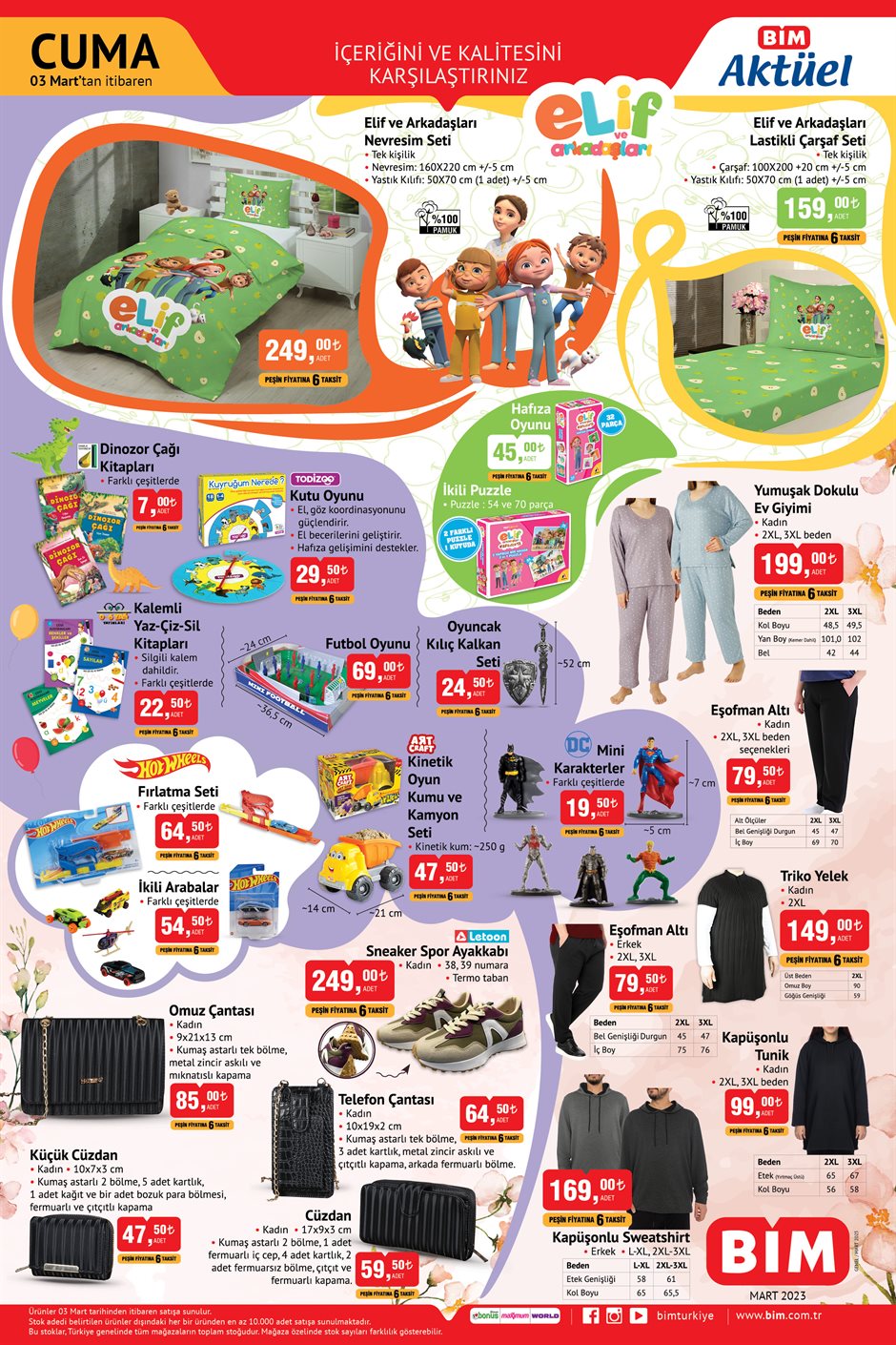 BİM’de dik süpürge 649 TL’ye, led TV 5599 TL’ye, ısıtıcı 399 TL’ye çakıldı! 3 Mart 2023 fiyat listesi