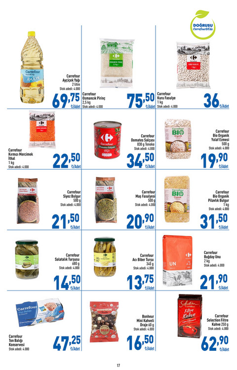 Carrefoursa yeni ay kataloğunu yayımladı! Ayçiçek yağı 129 TL ye, zeytinyağı 198 TL ye düştü! 3 Mart 2023 fiyat listesi