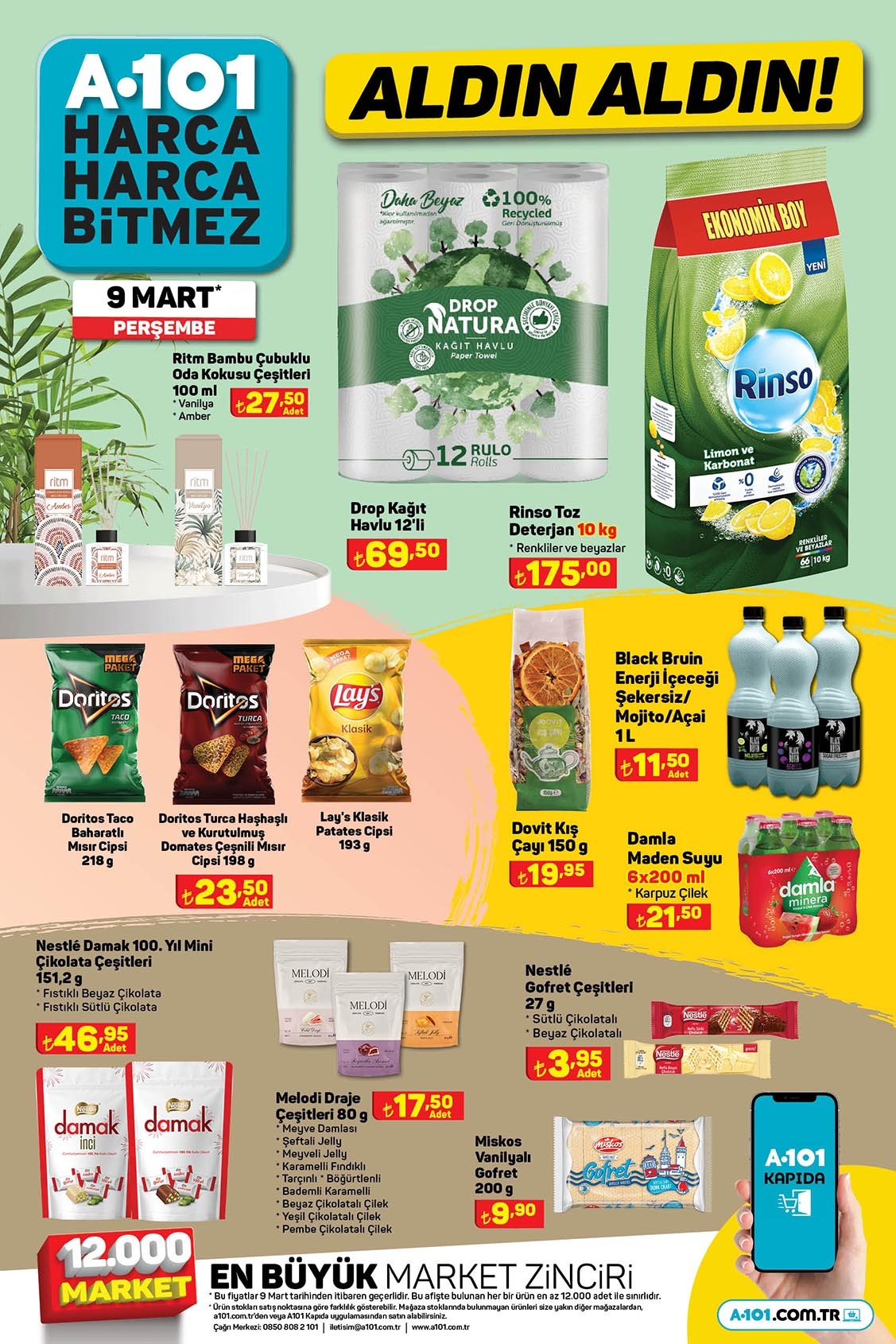 Çamaşır kurutmalığı 159 TL, Volta elektrikli bisiklet 8.999 TL! A101 online kataloğu 9 Mart 2023 fiyat listesi