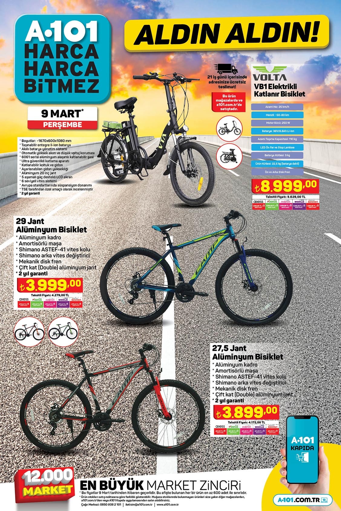 A101 de Singer dikiş makinesi 1.799 TL, salça 18 TL, pirinç 20 TL! A101 online kataloğu 9 Mart 2023 fiyat listesi