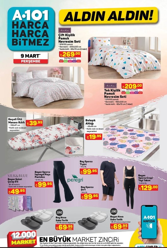 A101 den devrim gibi fiyatlar! Hemen bu listeye bakın! Pirinç 30,90 TL, El Mikseri 299,00 TL! 07 Mart 2023 fiyat listesi