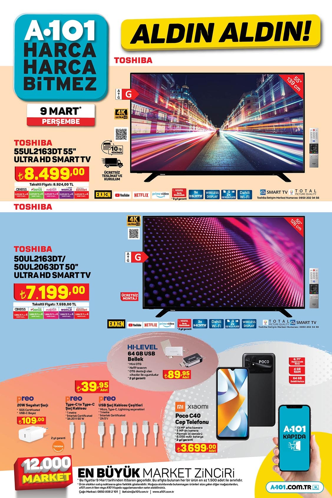 A101 de indirimler peş peşe geldi! A101 de Singer dikiş makinesi 1.799 TL ye düştü! A101 9 Mart 2023 fiyat listesi