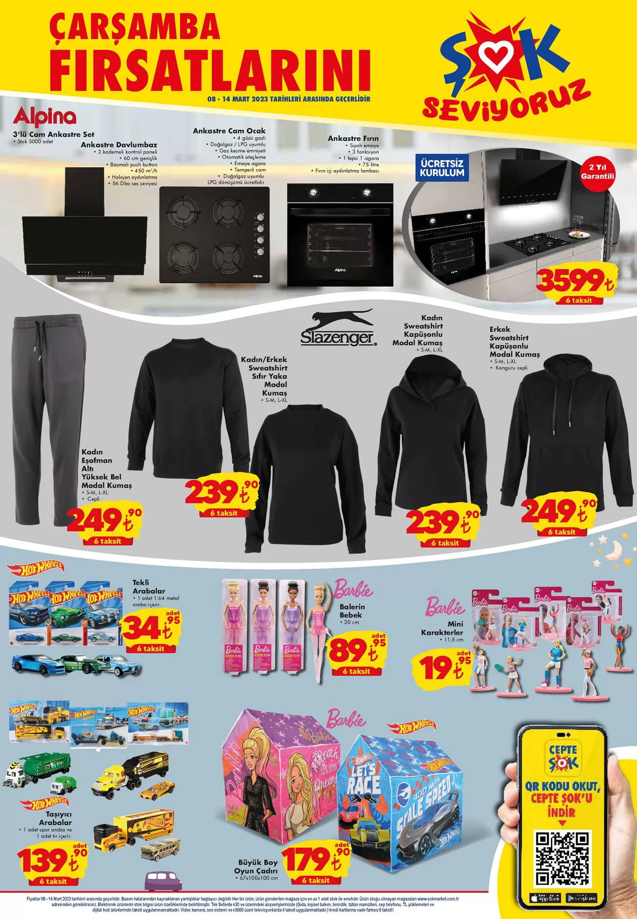 ŞOK Market te dev ekonomik Ariel deterjan 187 TL! Yüzde 30 a varan çılgın indirim! ŞOK online kataloğu 9 Mart 2023