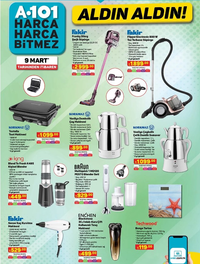 A101 de elektrikli araç çılgınlığı! Çalışma masası 749 TL, çay makinesi 899 TL! Bu fiyatlar kaçmaz