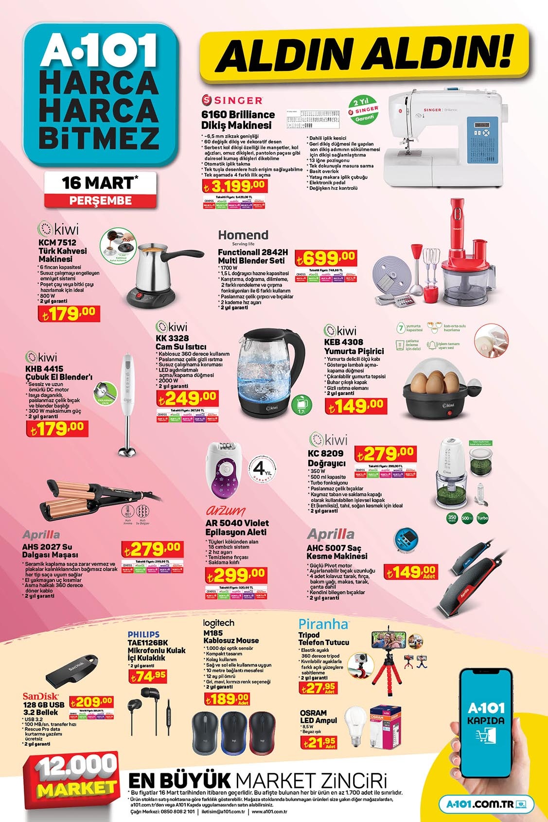 A101 Ramazan Ayı kataloğunu yayımladı! Doğuş toz şeker 74 TL ye hurma 27 TL ye düştü! İşte 16 Mart 2023 fiyat listesi