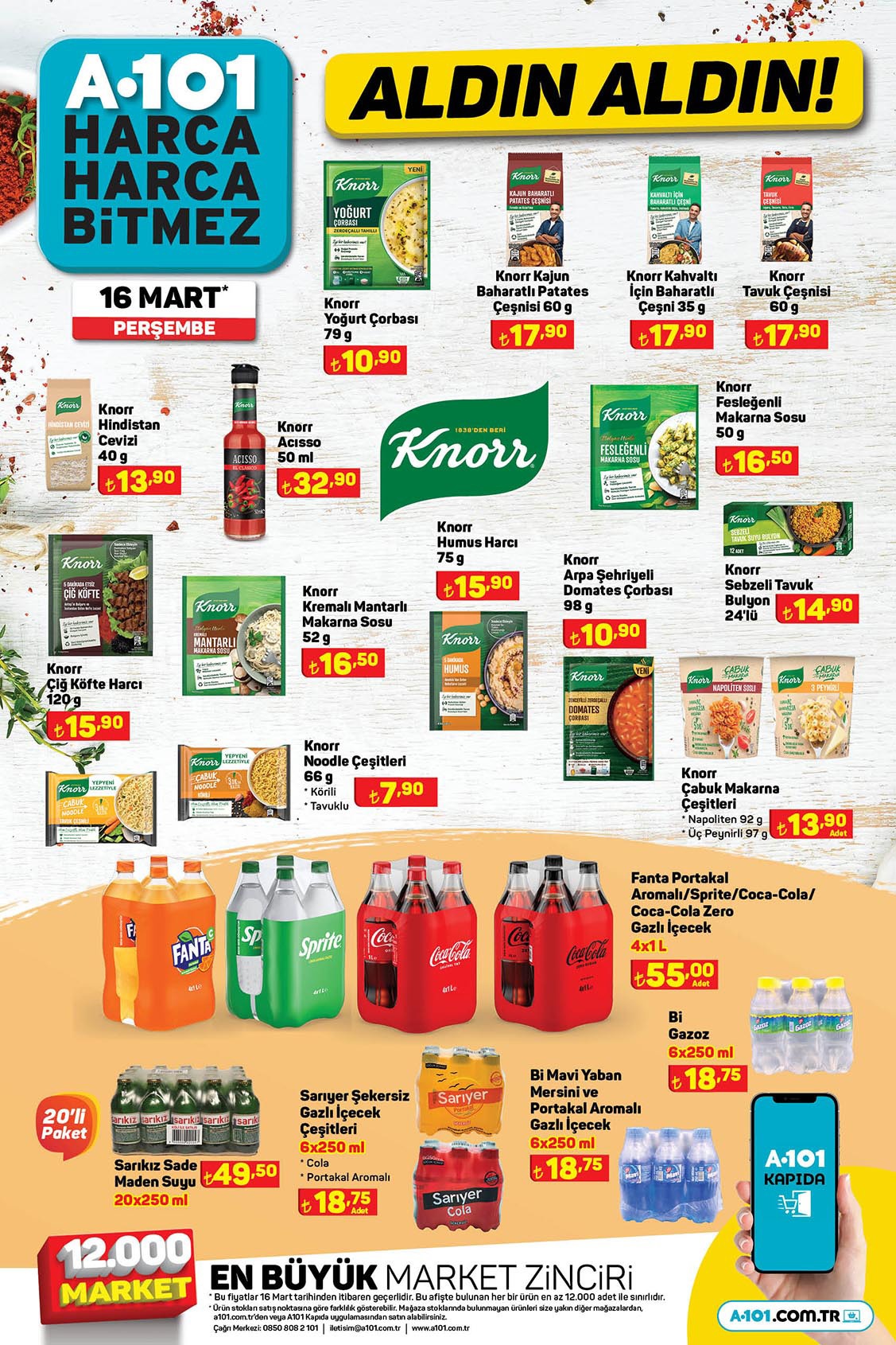 A101 Ramazan Ayı kataloğunu yayımladı! Doğuş toz şeker 74 TL ye hurma 27 TL ye düştü! İşte 16 Mart 2023 fiyat listesi