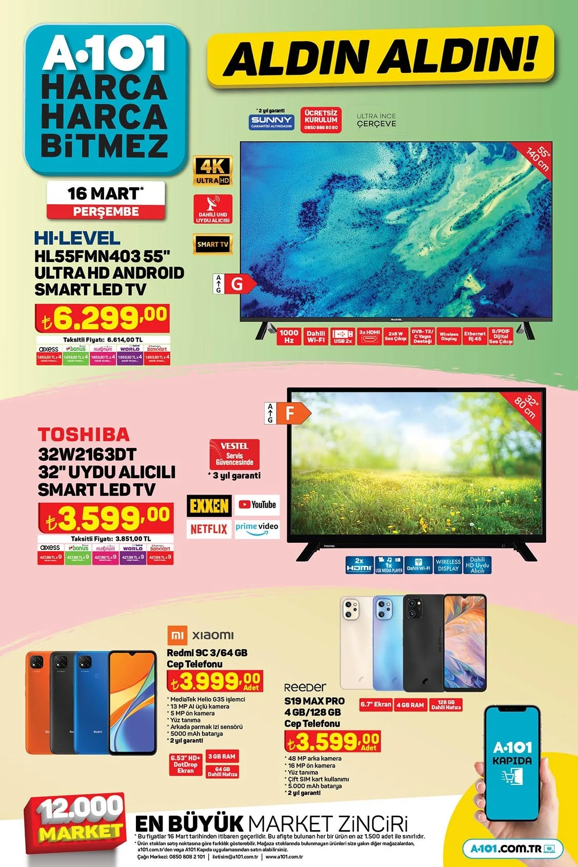 Çeyiz hazırlığı yapanlar dikkat! A101 de Katlanır Masa 299 TL, Su Isıtıcı 249 TL! 16 Mart 2023 fiyat listesi