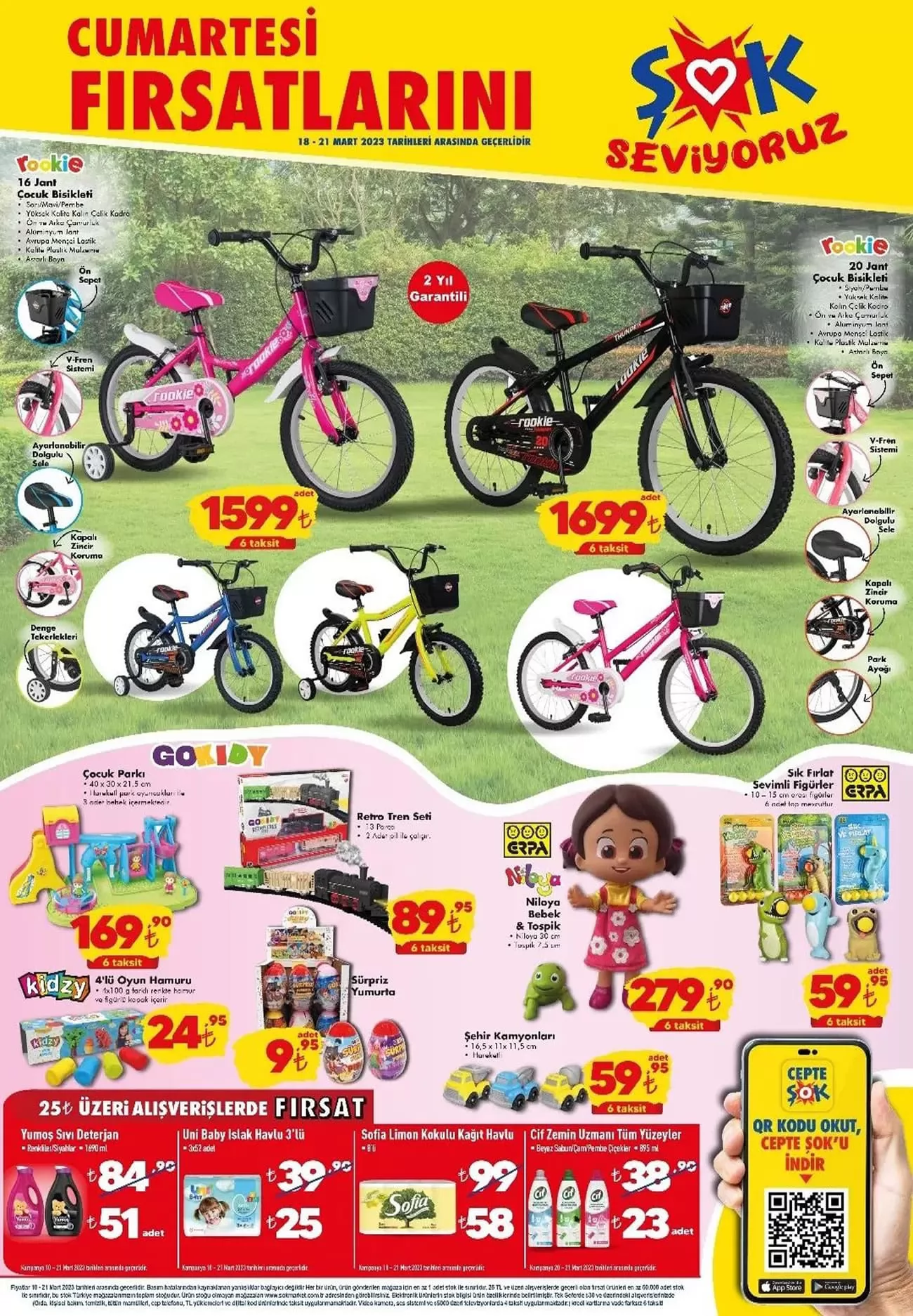 ŞOK Market te 25 TL lik alışveriş yapan 99 TL lik ürünü 58 TL ye alacak! ŞOK kataloğu 18 Mart 2023 fiyat listesi