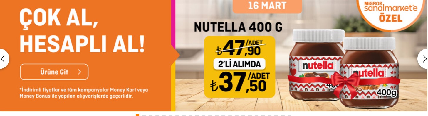 Migros ta indirim çılgınlığı! Raflarınızda o ürünlere yer açın! 