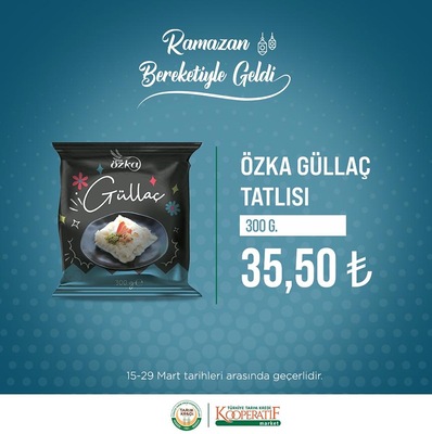Tarım Kredi’de Ramazan bereketi! Hurma 46 TL,1 kg nohut 29 TL! 17 Mart 2023 Fiyat Listesi